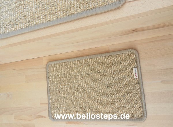 BELLOsteps® Stufenauflage selbsthaftend 35x23cm für große Hunde aus Sisal ab 13 Stück